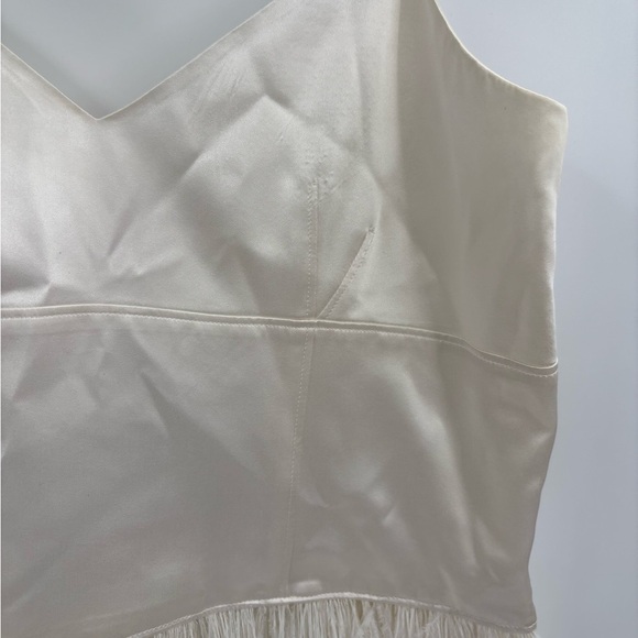 Cinq A Sept Narcissa Feather tank v neck cami Top size xs - Picture 7 of 16
